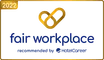 Logo fair workplace, empfohlen von HotelCareer