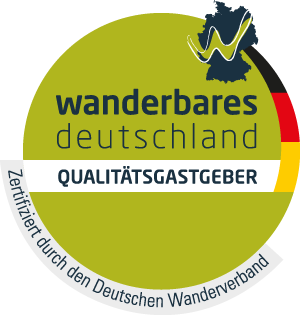 Logo wanderbares Deutschland dem Qualitätsgastegeber
